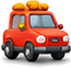 Vehicle fire icon